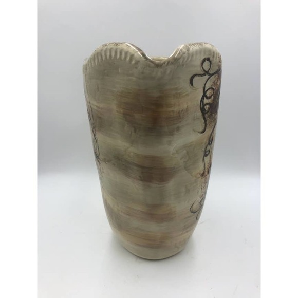 Dario Farrucci Designs Ceramic Pitcher Grapevine Theme With Handle - Picture 6 of 15